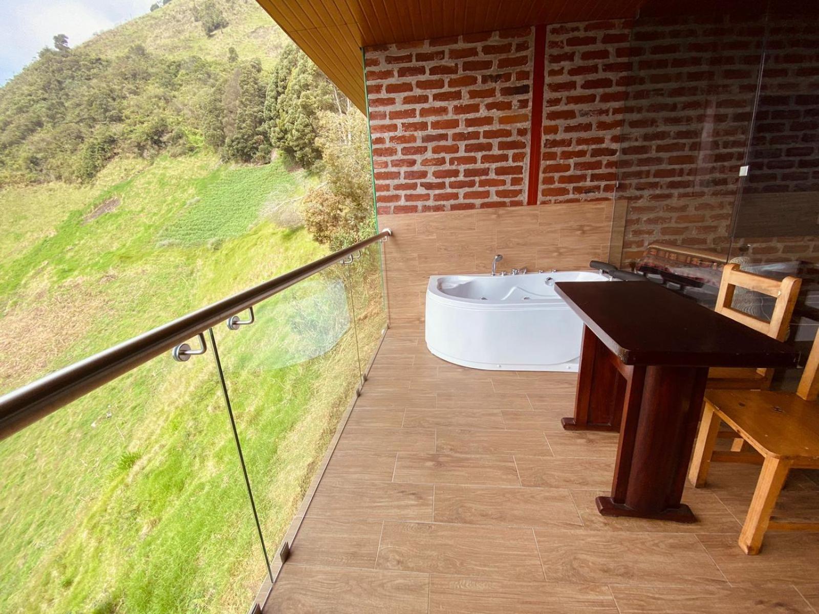 Casa De Campo El Descanso Baños Екстериор снимка